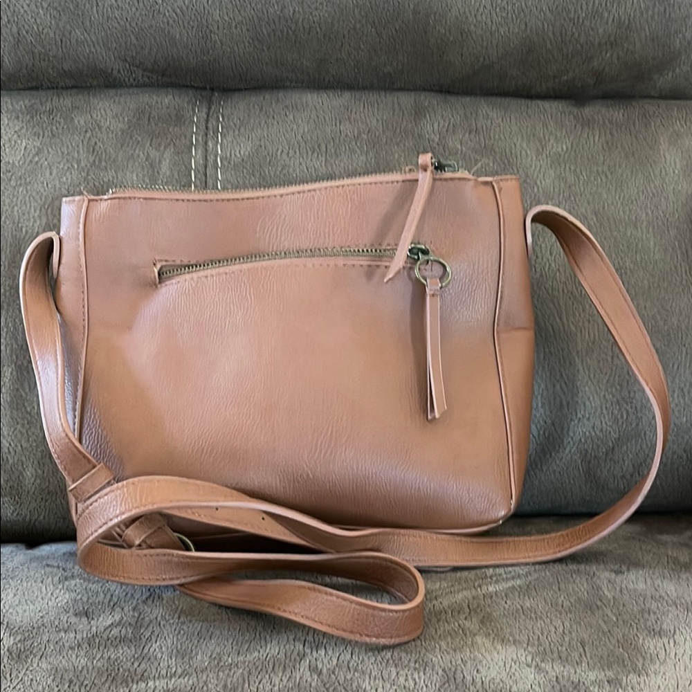 Chic Tan Crossbody Bag